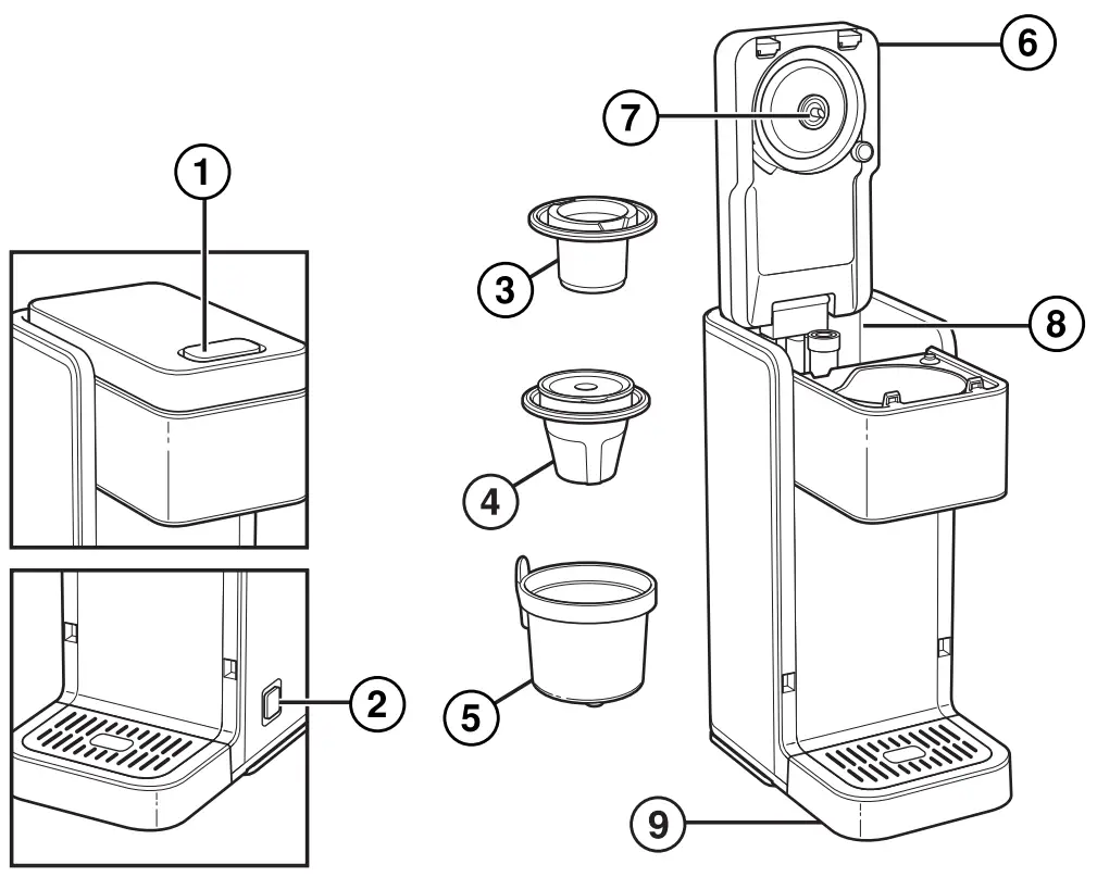 proctor silex Maker49919 Multi-Serve Coffee Maker - Parts
