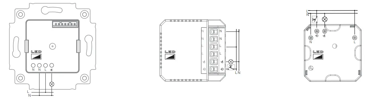 m ller EA 76.10 pro4 Astro Dimmer - Connection