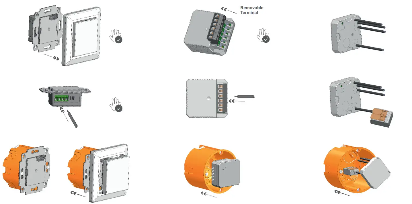 m ller EA 76.10 pro4 Astro Dimmer - Mounting