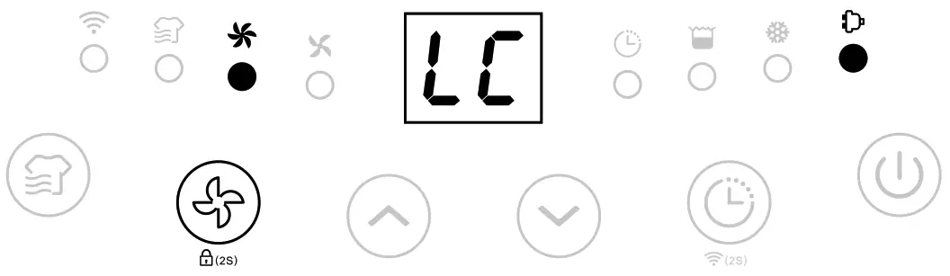 eeese 2502 Dehumidifier Emil - Fan Speed