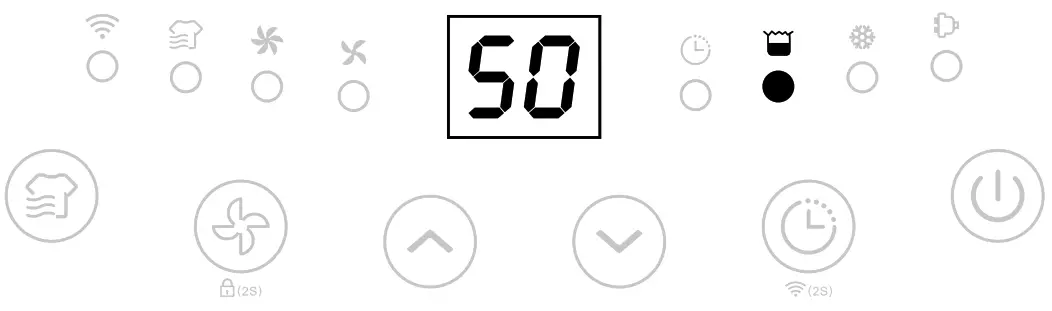 eeese 2502 Dehumidifier Emil - Full Indicator