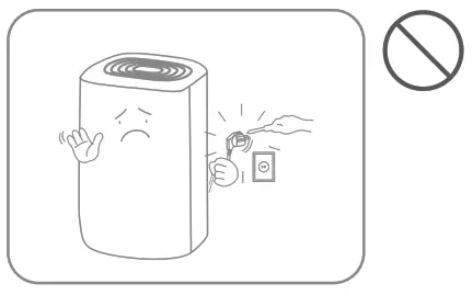 eeese 2502 Dehumidifier Emil - Power Cord2