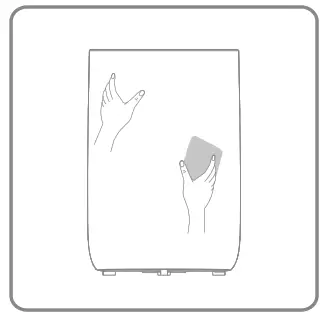 eeese 2502 Dehumidifier Emil - damp cloth