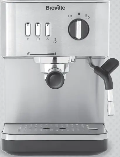 Breville VCF149X Bijou Barista Espresso Machine with Steam Wand product