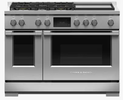 FISHER PAYKEL RDV3-485GD-L Dual Fuel Range A
