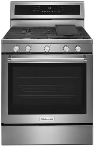 KitchenAid KFGG500ESS 30-Inch 5-Burner Gas Convection Range PRODUCT