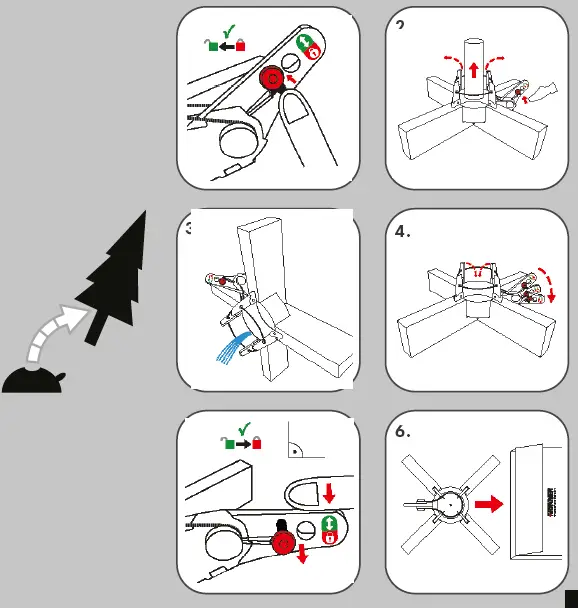 KRINNER-95020-Kopenhagen-Christmas-Tree-Stand-Tree-Height-Wire-Tensioner-fig-3