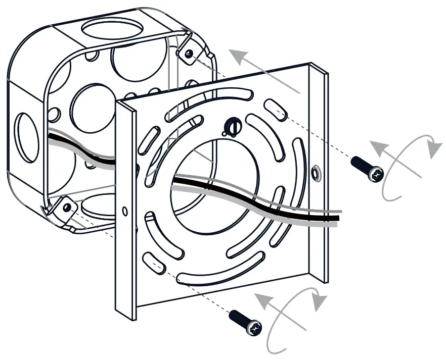 QUOIZEL BOU8407MBK Bourdon LED 8 Inch Matte Black Outdoor Lantern - INSTALLATION 1