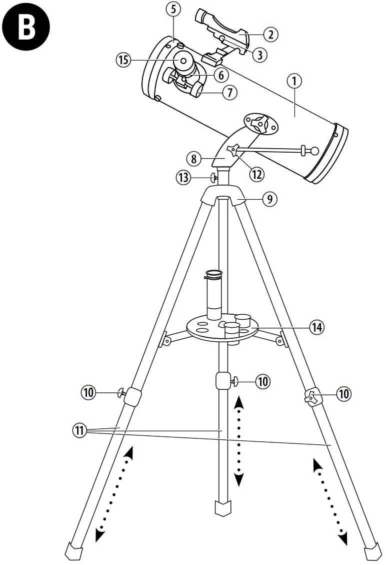 BRESSER 4790905 Nano AZ Telescope - FIG 3