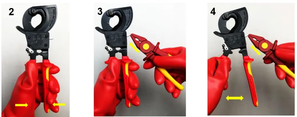 KNIPEX 95 36 250 Cable Cutters - Fig 7