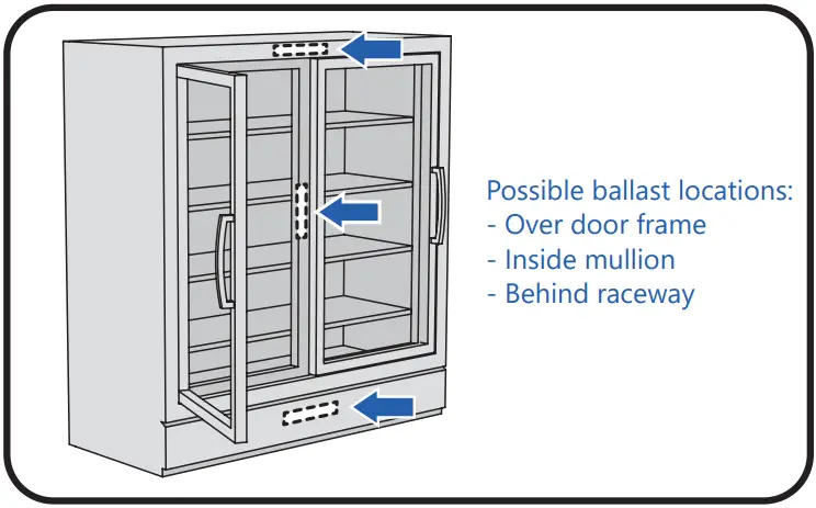 GE current DISP103 Immersion Elite LED Refrigerated Display Lighting - Fig 4