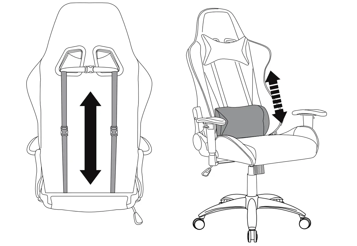 Adjust lumbar support