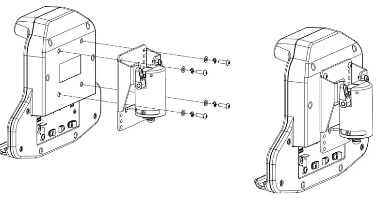 Motion DWM2355S Tilt and Rotate Mount 6.