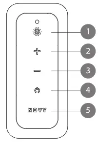 NOVY 6910 Pureline Pro Compact Ceiling Unit - fig