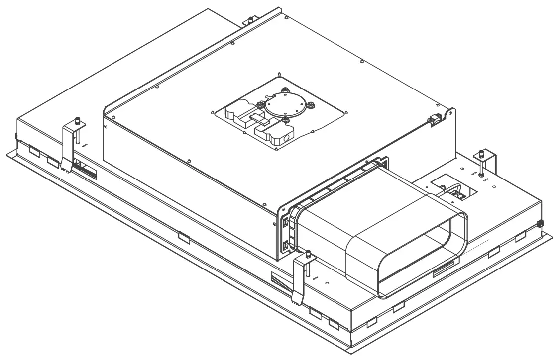 NOVY 6910 Pureline Pro Compact Ceiling Unit
