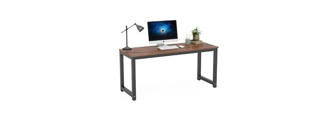 Maincraft D01-cd004 54.3 Inch Retangular Brown Mdf Computer Desk For Home Office Instruction Manual