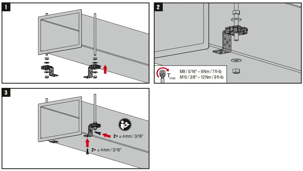 HILTI MVA ZP Ventilation Angles - Daimantion