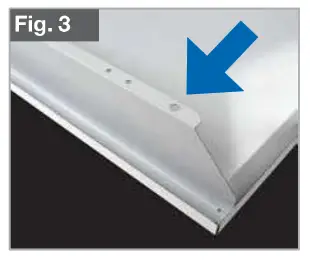 universal douglas PLA Recessed Lay In Volumetric Luminaire - fig1