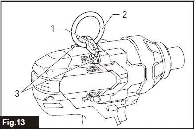 makita-DTW1001,-DTW1002,-DTW800-Cordless-Impact-Wrench-FIG-13
