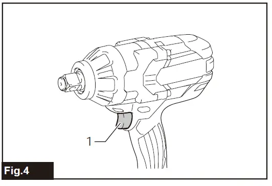 makita-DTW1001,-DTW1002,-DTW800-Cordless-Impact-Wrench-FIG-4