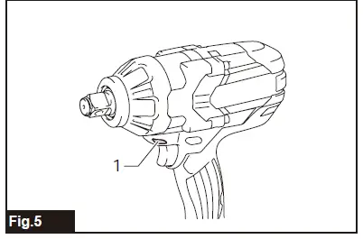 makita-DTW1001,-DTW1002,-DTW800-Cordless-Impact-Wrench-FIG-5