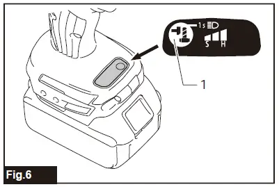 makita-DTW1001,-DTW1002,-DTW800-Cordless-Impact-Wrench-FIG-6