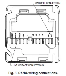 Honeywell R7284B-U Electronic Oil Primary Control-3