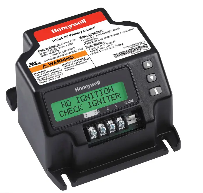 Honeywell R7284B-U Electronic Oil Primary Control