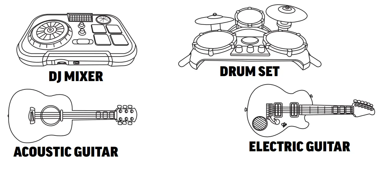 MY REAL JAM 662881 Keyboard compartment - fig 2