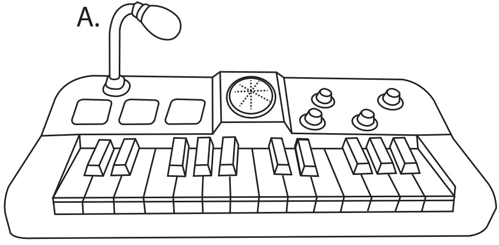 MY REAL JAM 662881 Keyboard