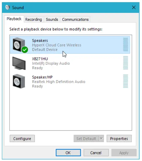 HyperX HHSC1C-CG-BKG Cloud Core Wireless - Default Device