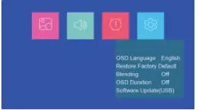 YOWHICK GDP1W Native 1080P 5G WiFi Bluetooth Projector-20