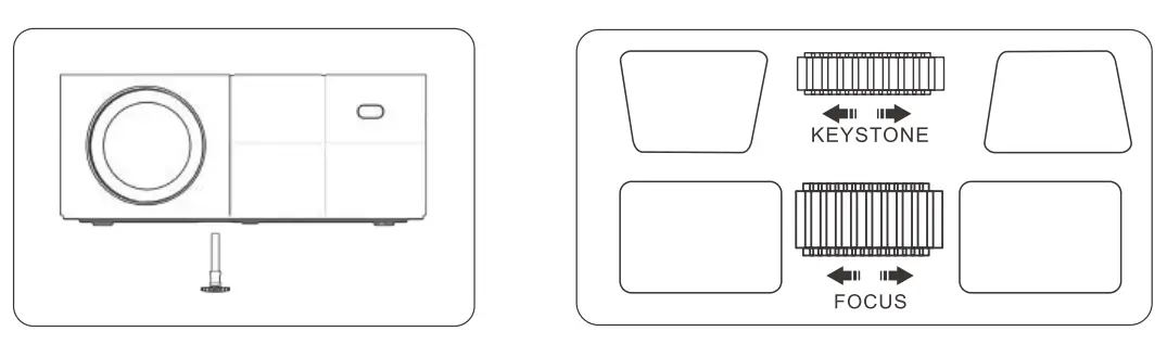 YOWHICK GDP1W Native 1080P 5G WiFi Bluetooth Projector-7