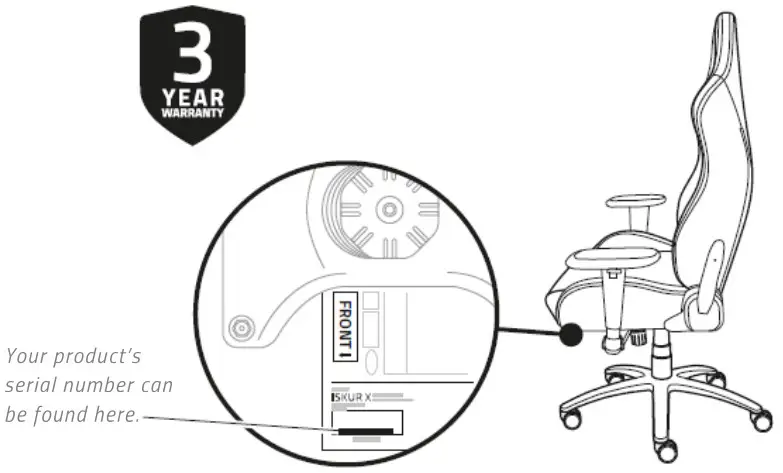 RAZER ISKUR X XL Gaming Chair - COVERED