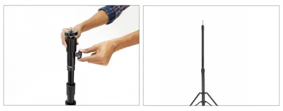 PROAIM STD PTZ 01 3 Stage PTZ Camera Support Stand - Stand