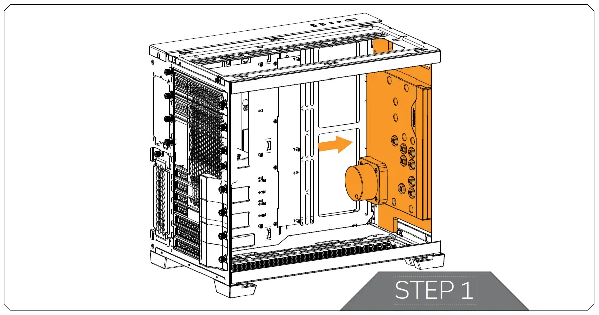KONICA MINOLTA Reflection 2 Mini D5 PWM D-RGB Mini Distro Plate Strix 6