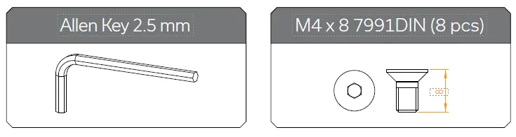 KONICA MINOLTA Reflection 2 Mini D5 PWM D-RGB Mini Distro Plate Strix 8