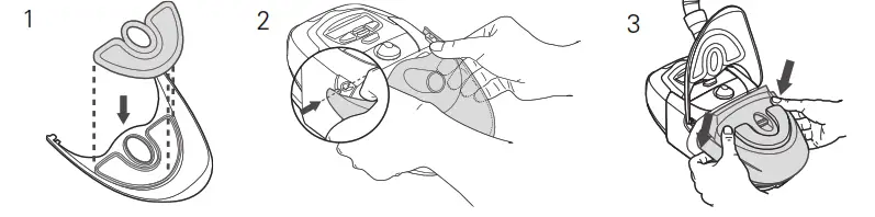 RESMED H4i Heated Humidifier -Reassembling