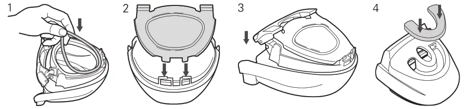 RESMED H4i Heated Humidifier - water chamber