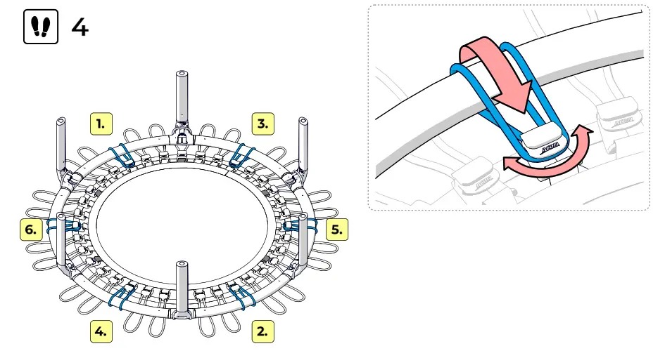 ACON Round Rebounder Fit Trampoline - fig7