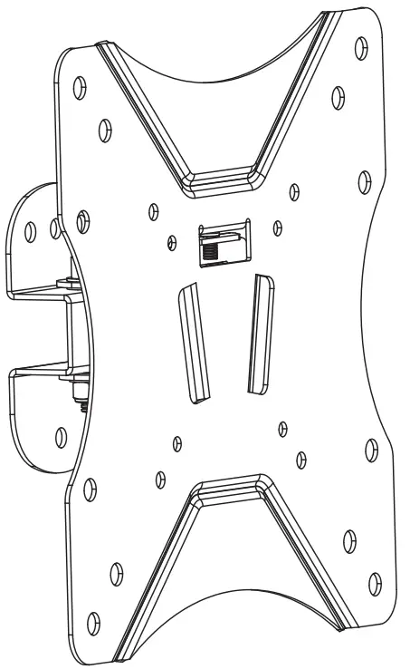 MONOPRICE 43214 Full-Motion Pivot TV Wall Mount Bracket