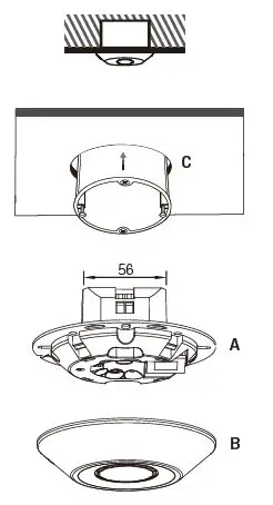 HYTRONIK-HMW11-Surface-Mount-High-Bay-Motion-Sensor-fig-3