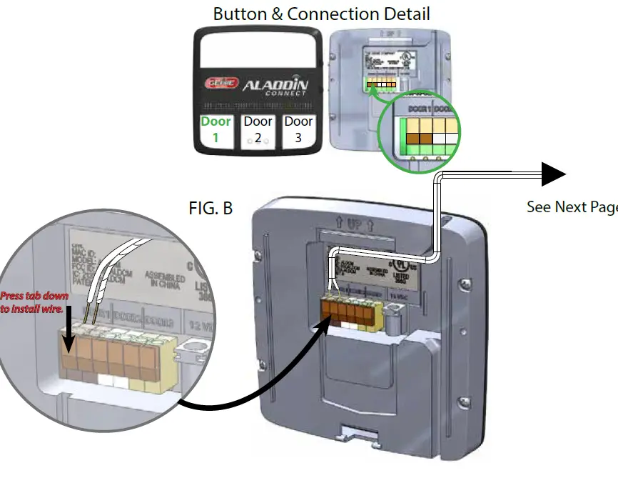 Genie ALKT1-R Smart Garage Door Opener Controller 8