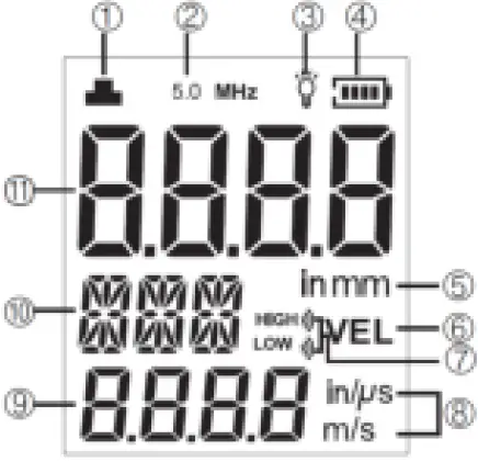 PeakTech 5225 Ultrasonic Thickness Meter 09