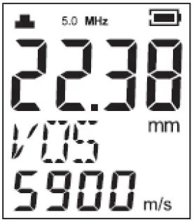 PeakTech 5225 Ultrasonic Thickness Meter 10