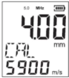 PeakTech 5225 Ultrasonic Thickness Meter 14