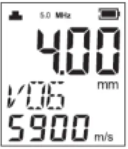 PeakTech 5225 Ultrasonic Thickness Meter 16