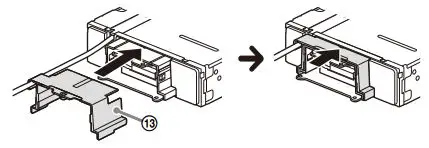 SONY XAV-AX8150 AV Receiver Instruction Manual - Attaching the joint cover
