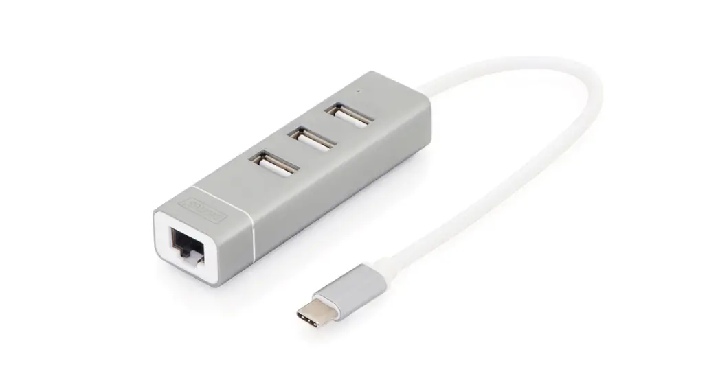 Digitus Usb Type-c 2.0 3-port Hub & Lan Adapter User Manual