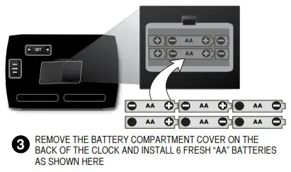 TIMEX 75324T Atomic Digital Clock Instruction Manual - BASIC SETUP Product Specifcations a